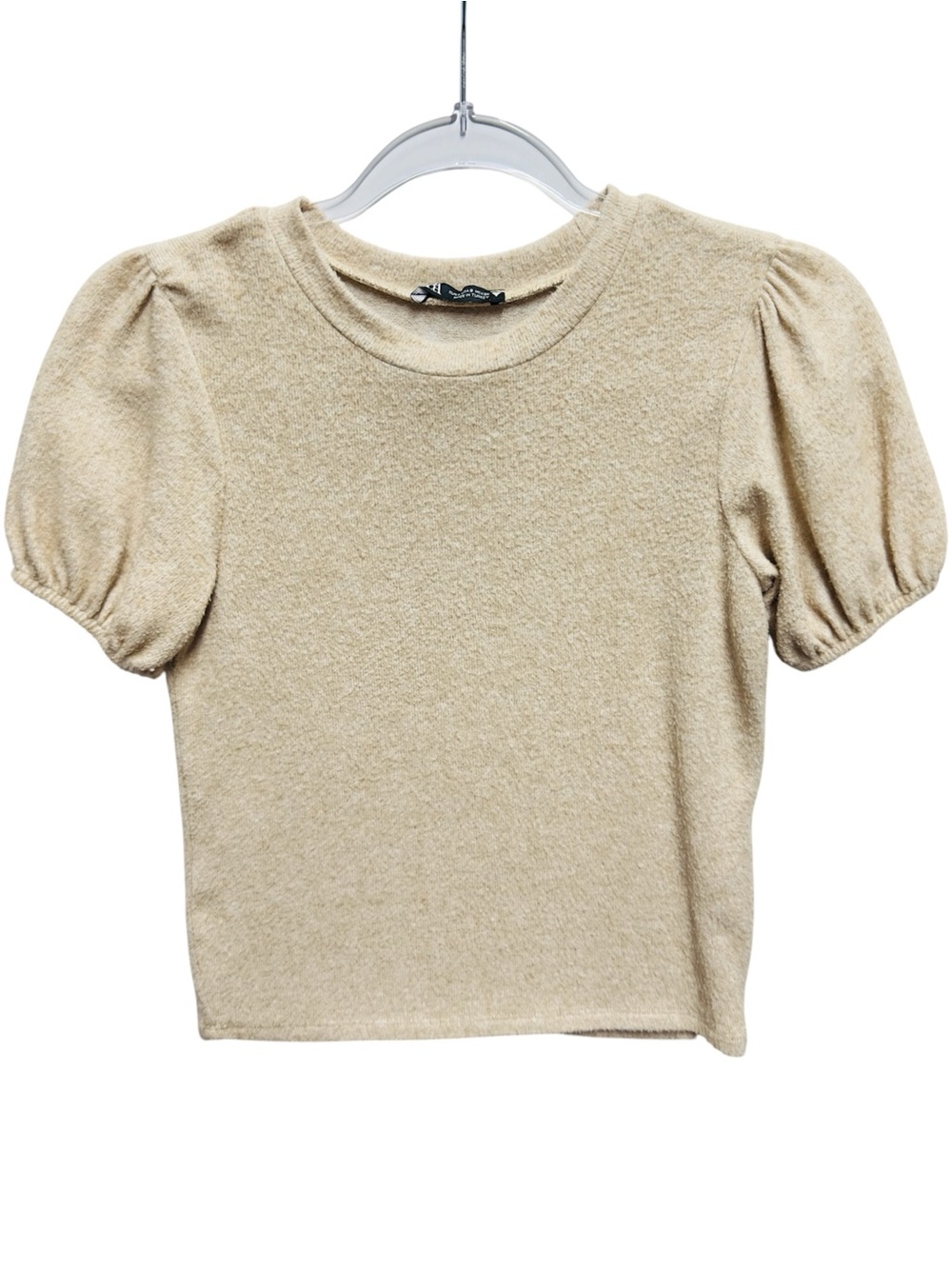 Viscose Fuzzy Knit Baby Sweater Tee Top